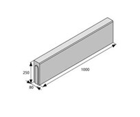 BEST LINEA II Pískovcová výška 250mm